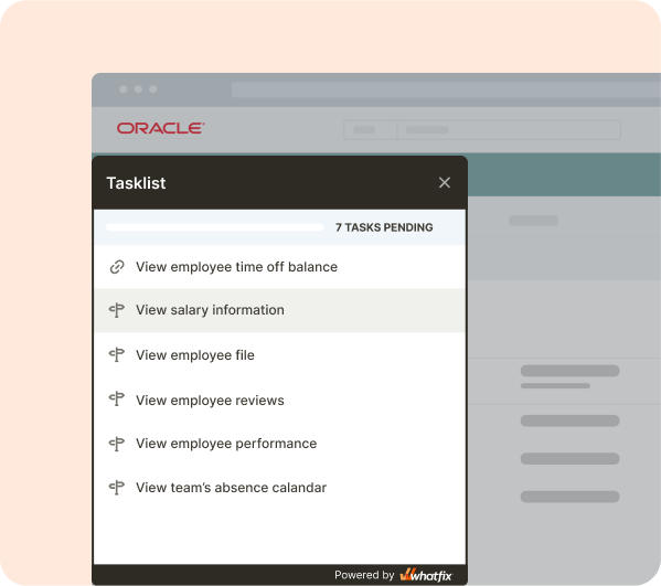 Oracle - Accelerate Oracle user onboarding and adoption with in-app guidance