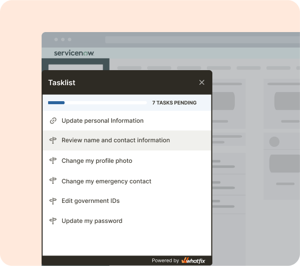ServiceNow - Accelerate ServiceNow user onboarding and adoption with in-app guidance