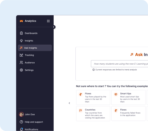 Education - Track application usage and identify workflow friction