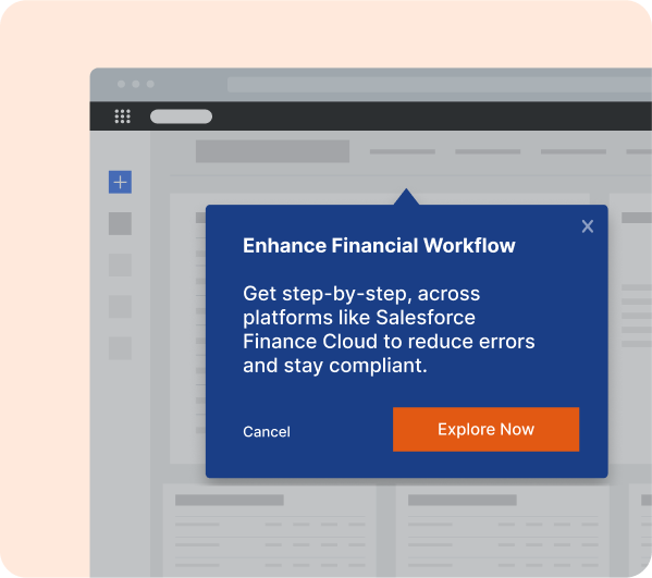 Streamlined financial workflows across banking and finance platforms