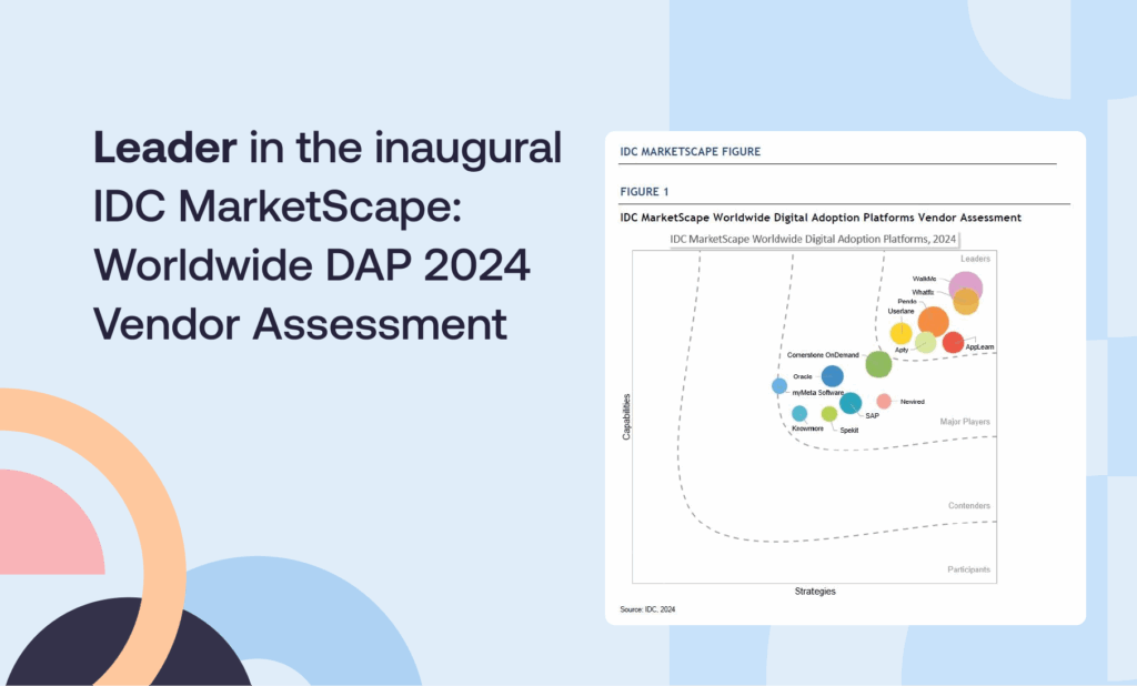 Leader in the inaugural IDC MarketScape - Worldwide DAP 2024 Vendor